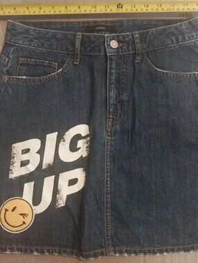 Upcycled Denim Skirt